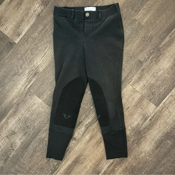 Kids Black Riding Breeches - Picture 1 of 3